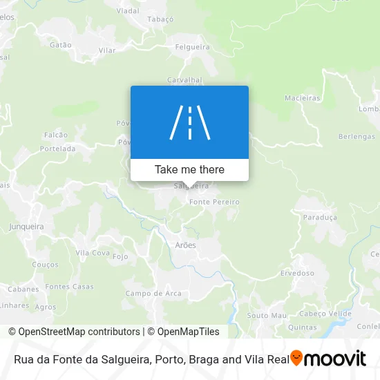 Rua da Fonte da Salgueira map