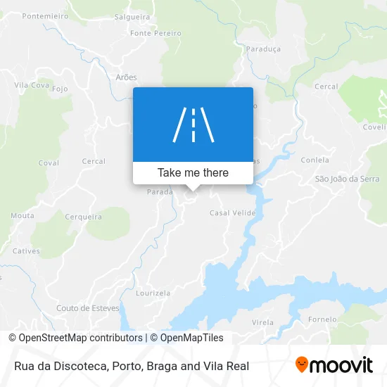 Rua da Discoteca map