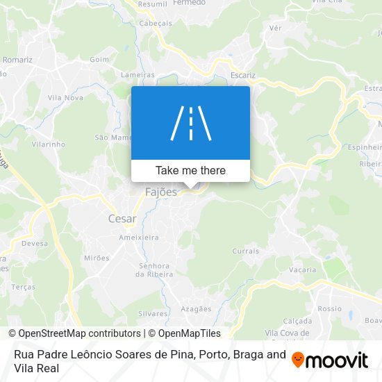 Rua Padre Leôncio Soares de Pina map