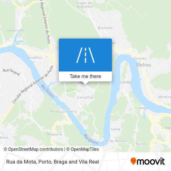 Rua da Mota map