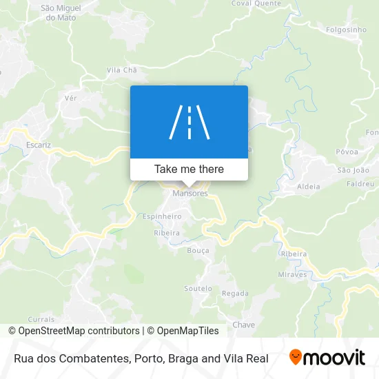 Rua dos Combatentes map