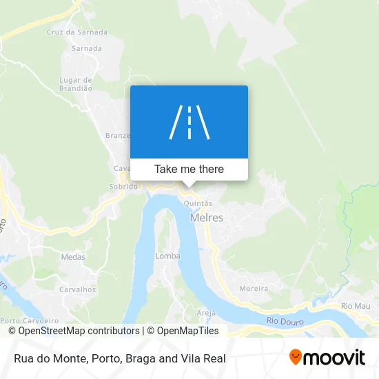 Rua do Monte map