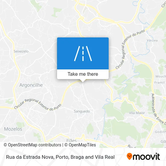 Rua da Estrada Nova map