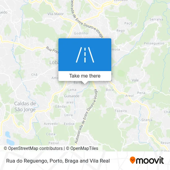 Rua do Reguengo map