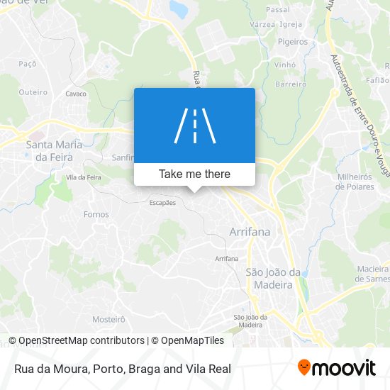 Rua da Moura map