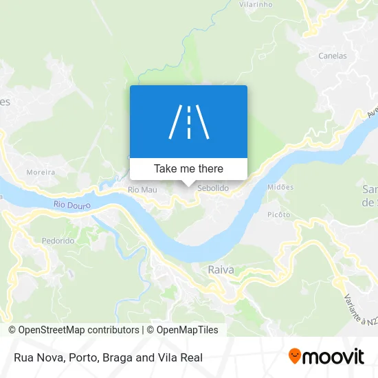 Rua Nova map