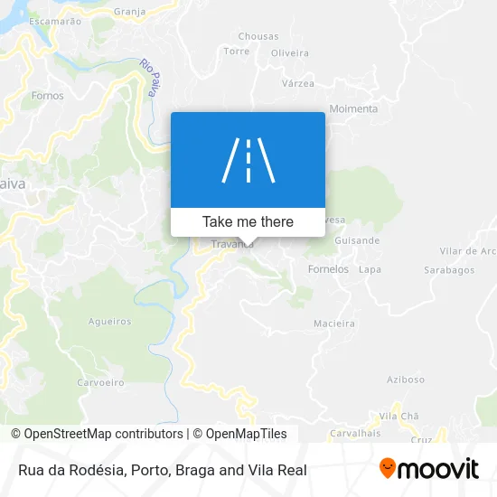 Rua da Rodésia map