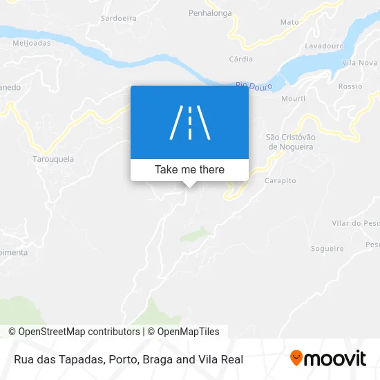 Rua das Tapadas map
