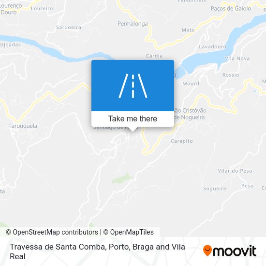 Travessa de Santa Comba map
