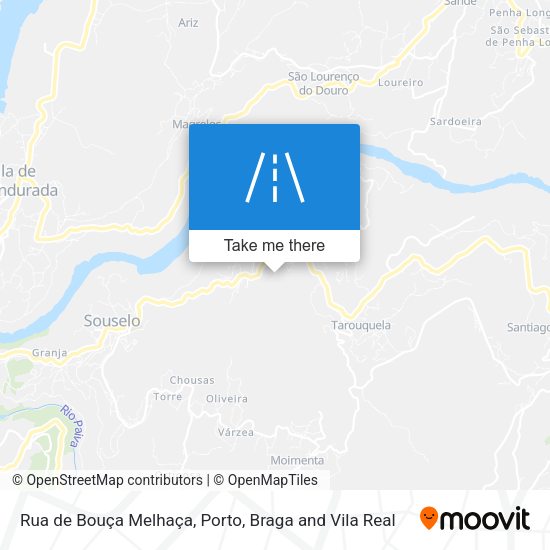 Rua de Bouça Melhaça map