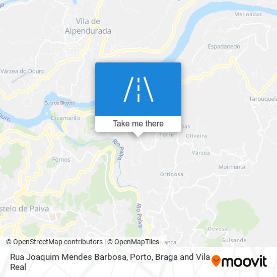 Rua Joaquim Mendes Barbosa map