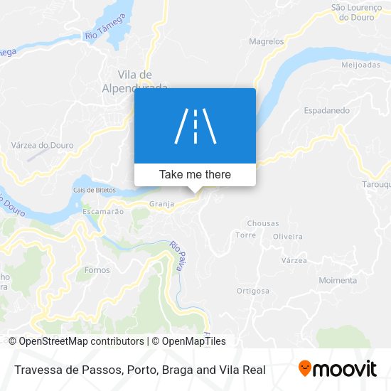 Travessa de Passos mapa