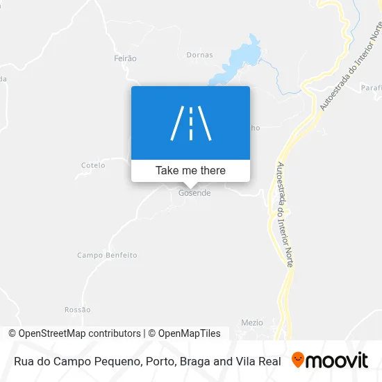 Rua do Campo Pequeno map