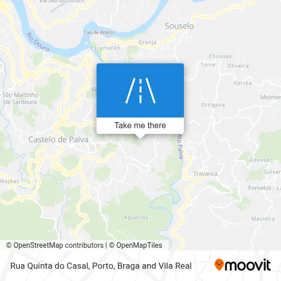 Rua Quinta do Casal map