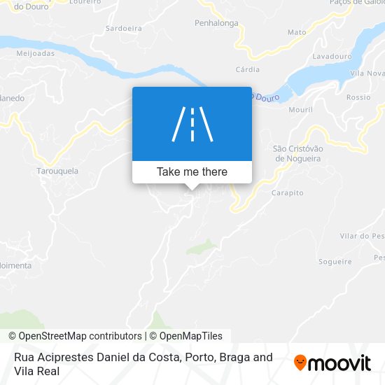 Rua Aciprestes Daniel da Costa map