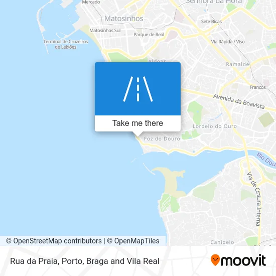 Rua da Praia map