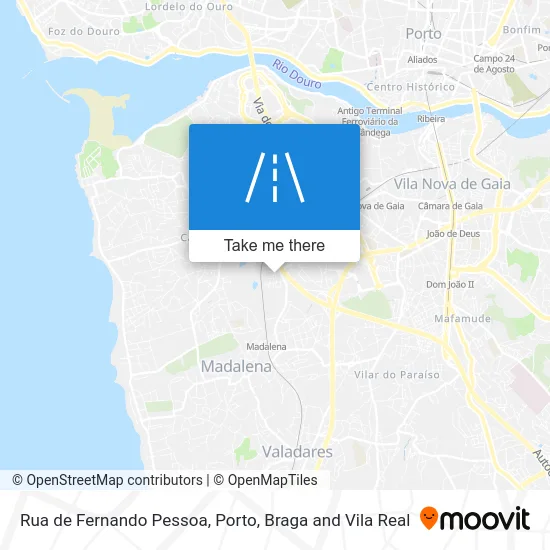 Rua de Fernando Pessoa map