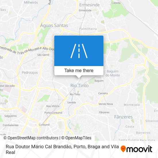 Rua Doutor Mário Cal Brandão map