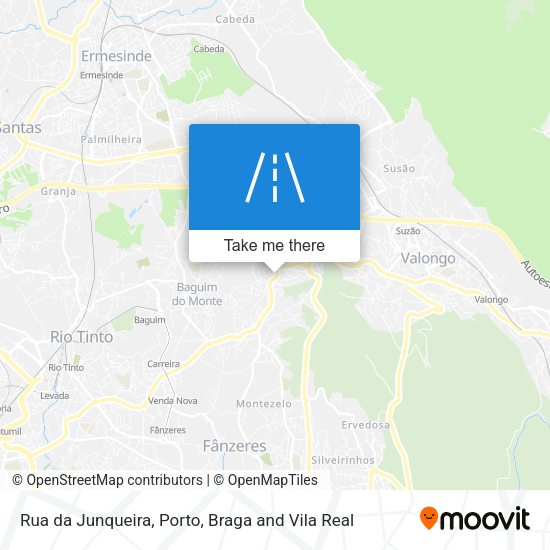 Rua da Junqueira map