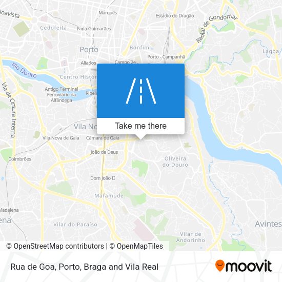 Rua de Goa map