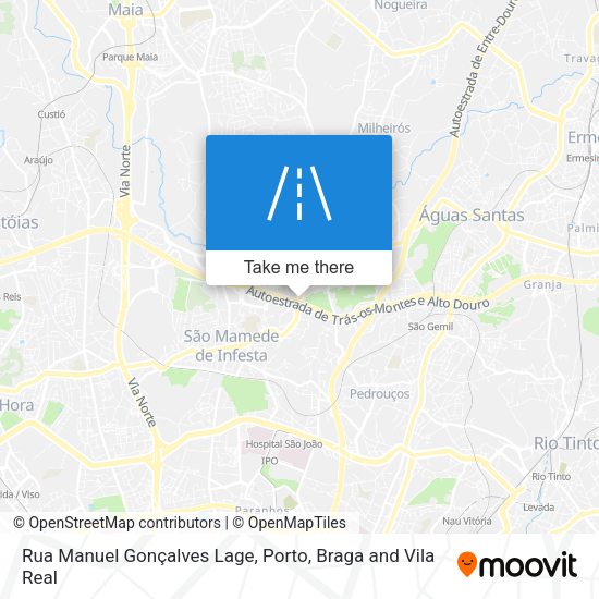 Rua Manuel Gonçalves Lage map