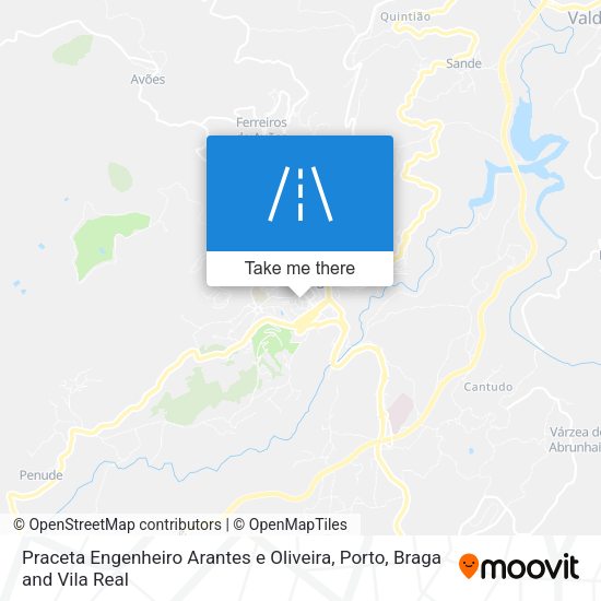 Praceta Engenheiro Arantes e Oliveira mapa