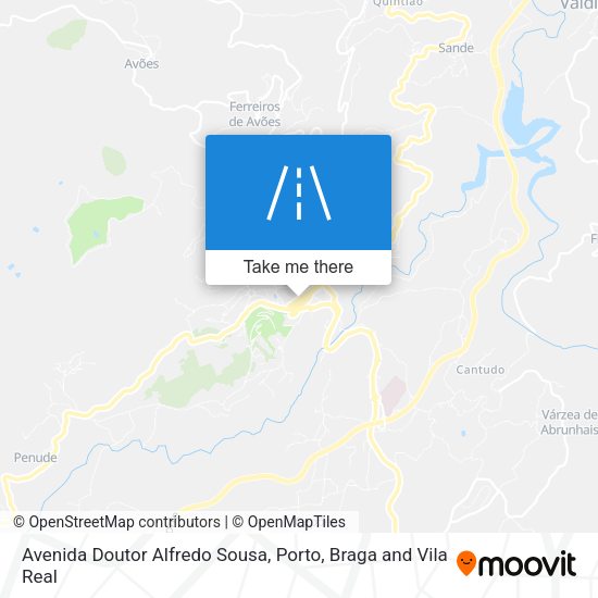 Avenida Doutor Alfredo Sousa mapa