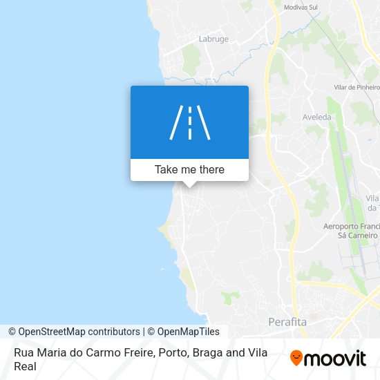 Rua Maria do Carmo Freire map