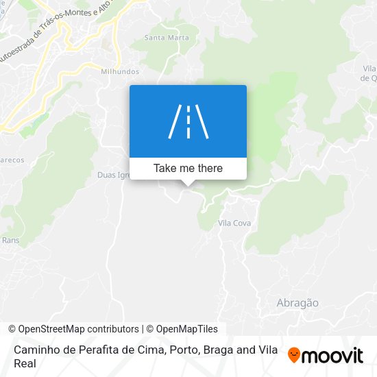 Caminho de Perafita de Cima map