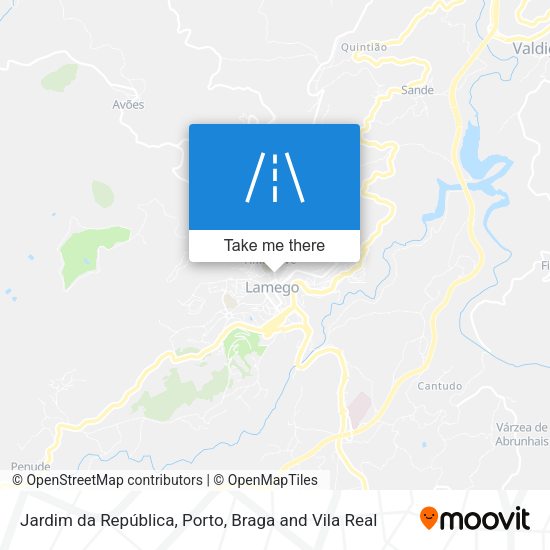 Jardim da República map