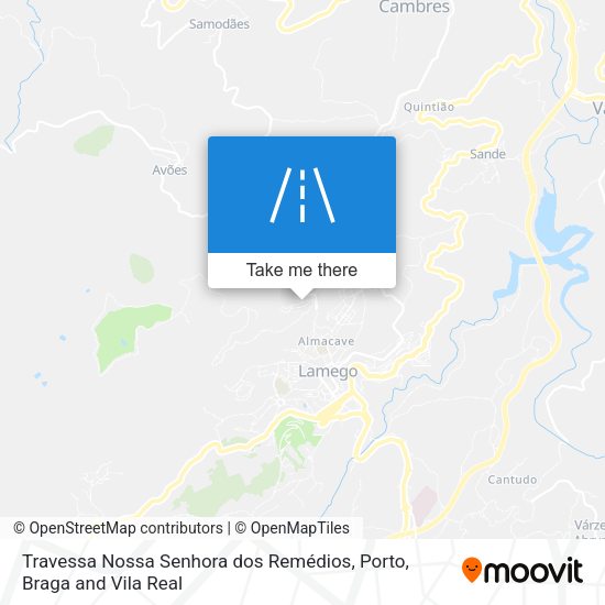 Travessa Nossa Senhora dos Remédios mapa