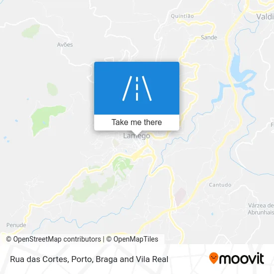 Rua das Cortes map