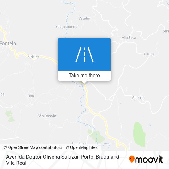 Avenida Doutor Oliveira Salazar map