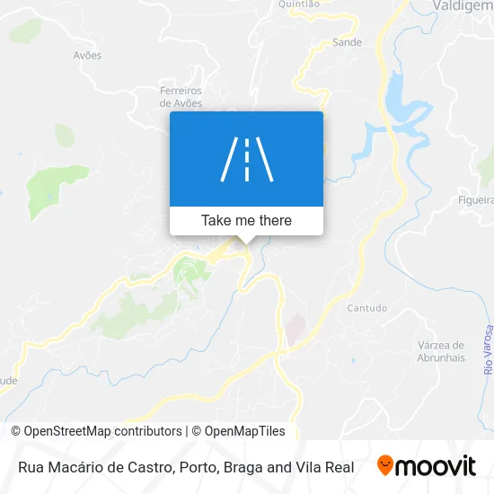 Rua Macário de Castro map