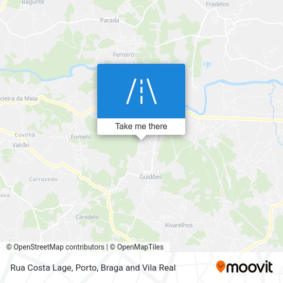 Rua Costa Lage mapa