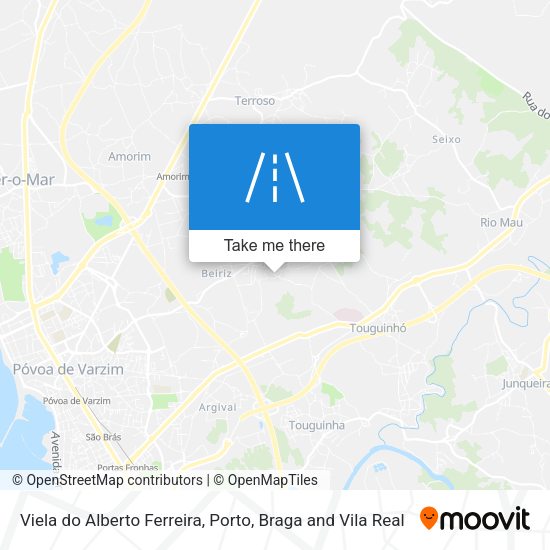 Viela do Alberto Ferreira map
