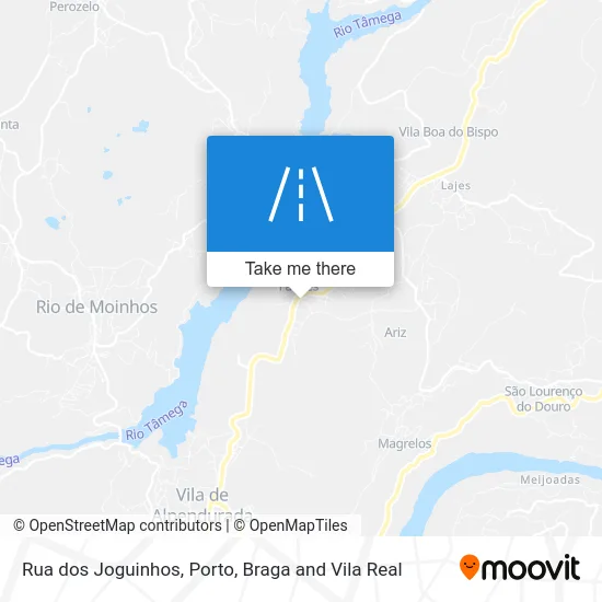 Rua dos Joguinhos map
