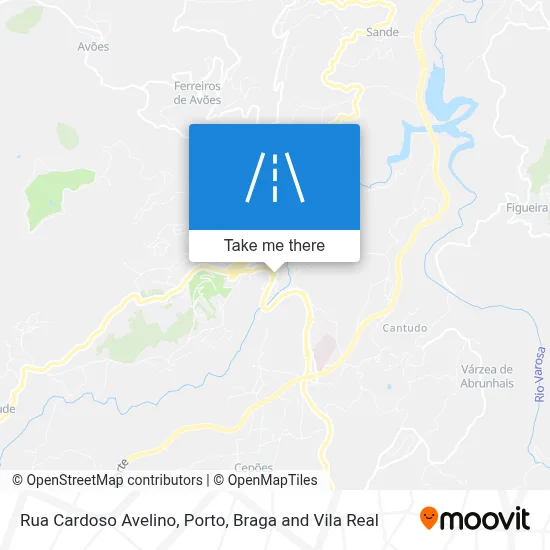 Rua Cardoso Avelino map
