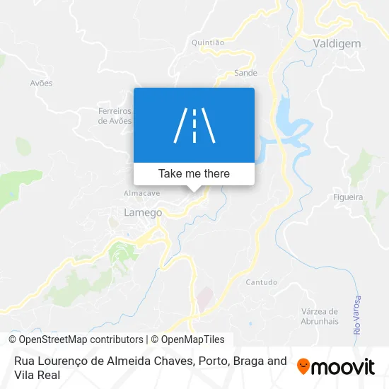 Rua Lourenço de Almeida Chaves map