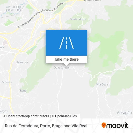 Rua da Ferradoura map