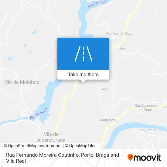 Rua Fernando Moreira Coutinho map