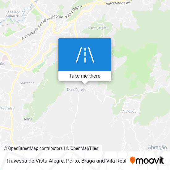 Travessa de Vista Alegre mapa