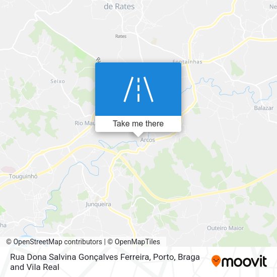 Rua Dona Salvina Gonçalves Ferreira map