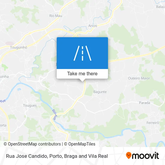 Rua Jose Candido map