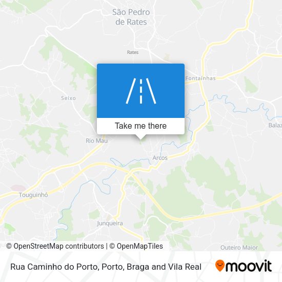 Rua Caminho do Porto map