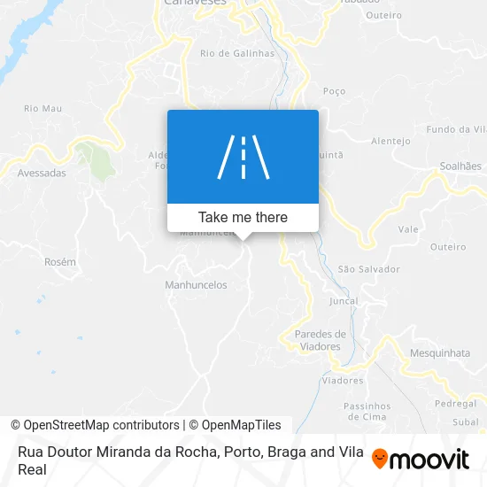 Rua Doutor Miranda da Rocha map