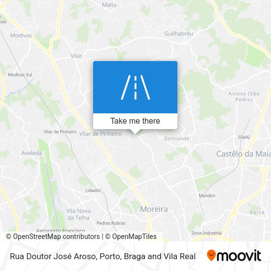 Rua Doutor José Aroso map