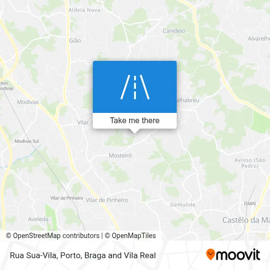 Rua Sua-Vila map