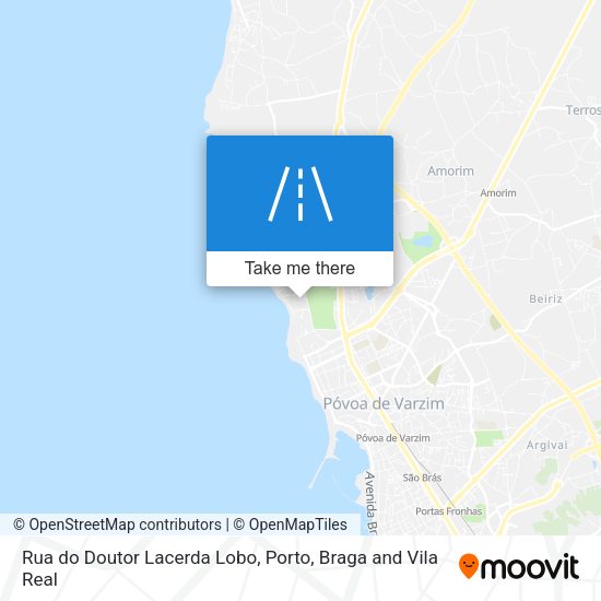 Rua do Doutor Lacerda Lobo map