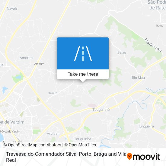Travessa do Comendador Silva map
